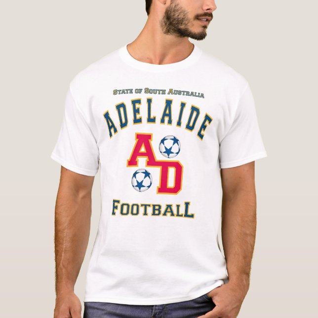 Camiseta Adelaide, Estado da Austrália do Sul, Futebol (Frente)