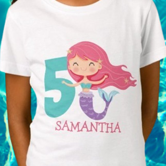 Camiseta Adella - Ariels, irmã mais velha do 5, T-Shirt (Discover adorable mermaid shirts featuring cute little mermaid designs. Embrace under the sea magic )