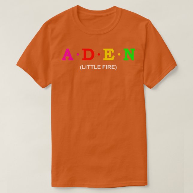 Camiseta Aden Little Fire (Frente do Design)