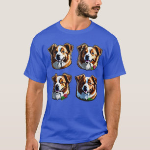 Camiseta adereços de cães para carros adesivos de cães what