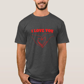 Camiseta adesivo com amor amigo