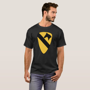 Camiseta Adesivo da 1ª Divisão de Cavalaria Patriótico