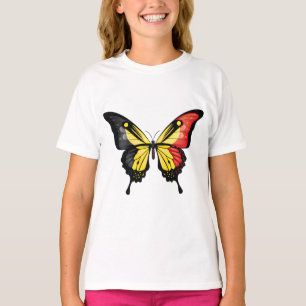 Camiseta Adesivo da Bandeira da Borboleta Rabo-de-Andorinha