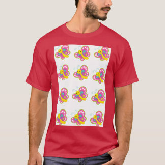 Camiseta adesivo de borboletas 1