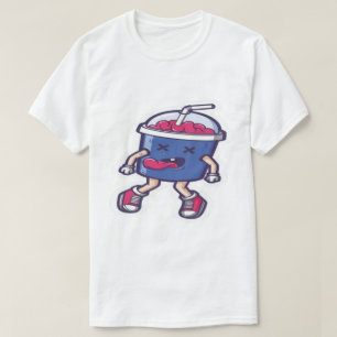 Camiseta Adesivo de carro de desenho animado tontura vinil