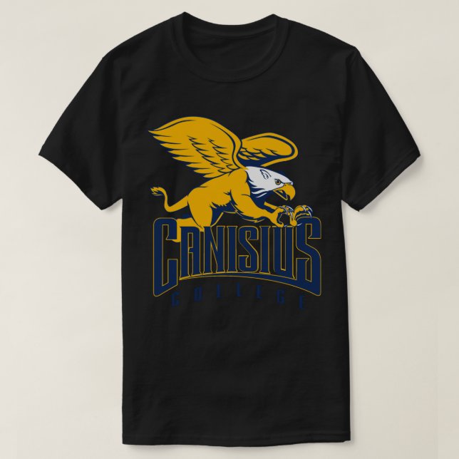 Camiseta Adesivo de Griffins do Ouro Canisius (Frente do Design)