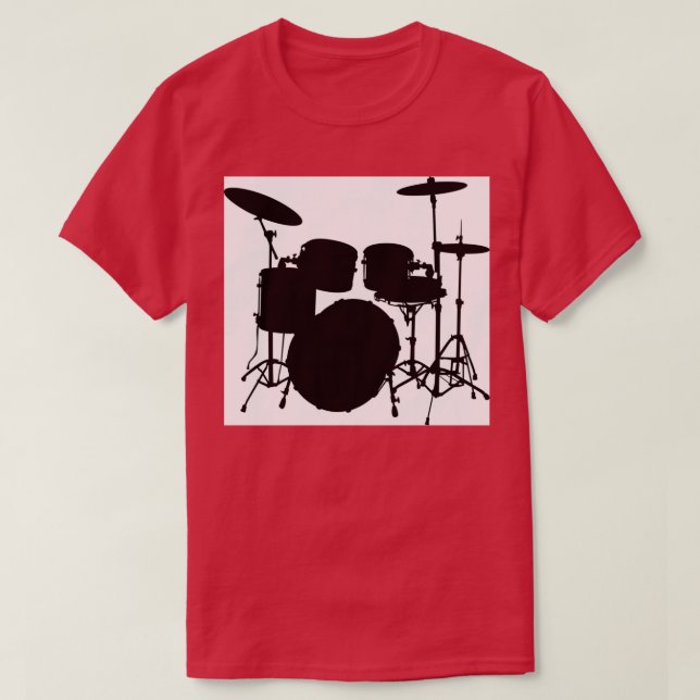 Camiseta Adesivo de instrumentos musicais (Frente do Design)