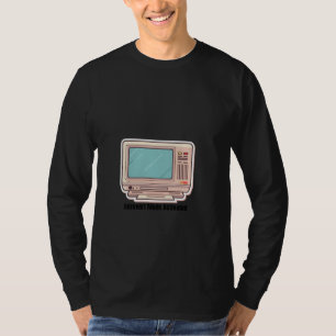 Camiseta Adesivo de Motivação 404 Não Encontrada – Humor Té