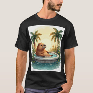 Camiseta Adesivo de Relaxamento na Banheira de Hidromassage