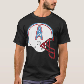 Camiseta Adesivo do Helmet de Oilers de Houston