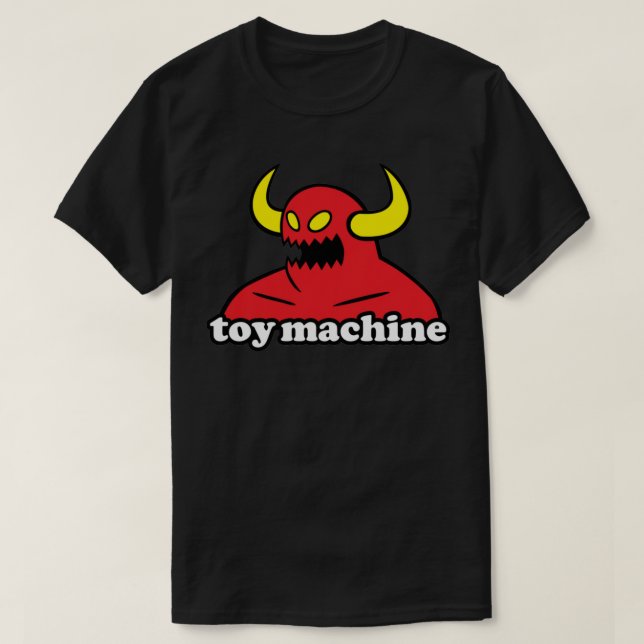 Camiseta Adesivo do logotipo da máquina de brinquedos (Frente do Design)