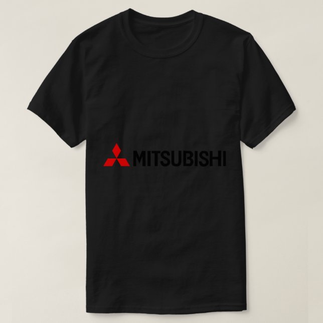 Camiseta Adesivo do logótipo Mitsubishi (Frente do Design)