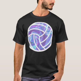 Camiseta Adesivo holográfico de voleibol