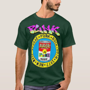 Camiseta adesivo punk rock