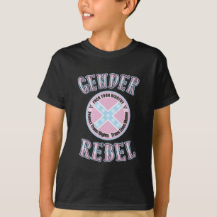 Camiseta Adesivo Rebel de Gênero