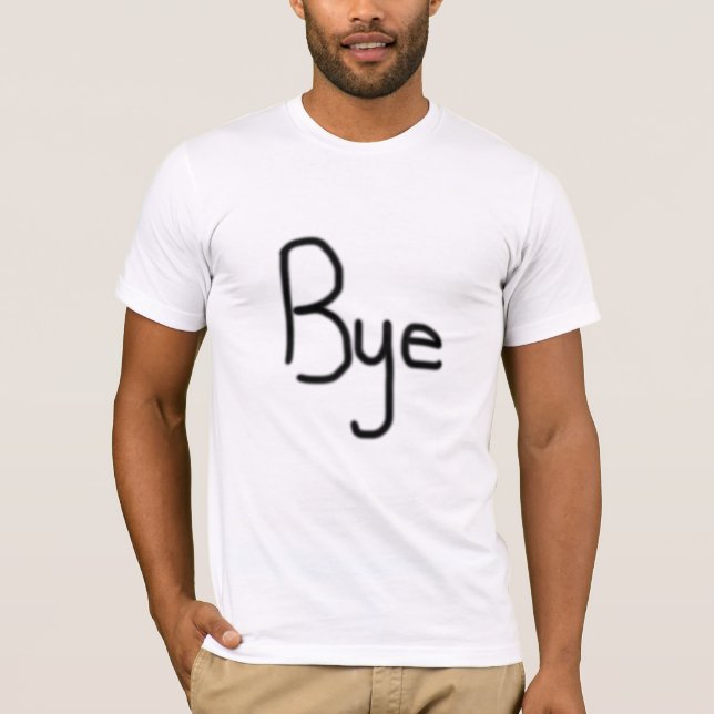 Camiseta Adeus (Frente)