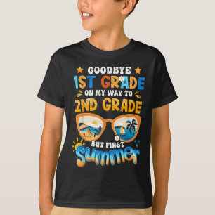 Camiseta Adeus, 1 rua No Meu Caminho Para segundo Grau Mas