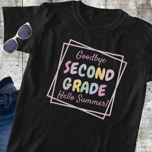 Camiseta "Adeus 2º ano, Alô Verão" Criança