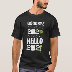 Camiseta Adeus 2020 Alô 2021 Véspera de ano novo Nye Legal