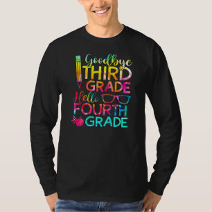 Camiseta Adeus 3º ano Alô 4º ano Graduação