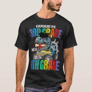 Camiseta Adeus 3º ano Alô 4º ano Monster Truck Di
