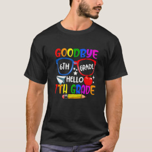 Camiseta Adeus, 6, Boas-vindas de volta à escola, Alô, ress