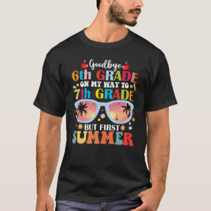 Camiseta Adeus, 6, Grau Alô, 7, Grau, Mas Primeiro Verão