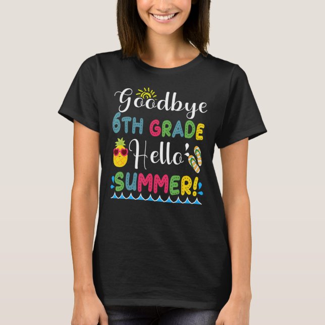 Camiseta Adeus, 6, Grau Alô, Verão (Frente)