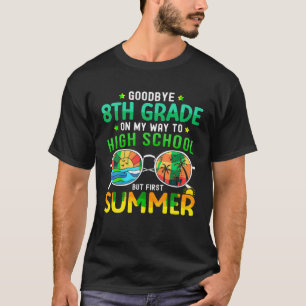 Camiseta Adeus 8º Graduação Para 9º Grau Alô Su