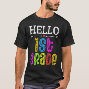 Camiseta Adeus Aluno do Jardim de Infância Professor do 1º 