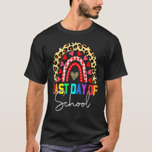 Camiseta Adeus Escola No Dia Passado Da Escola Leopardo Rai