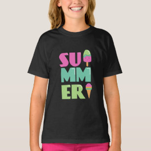 Camiseta Adeus Escola Olá Summer Beach T-Shirt