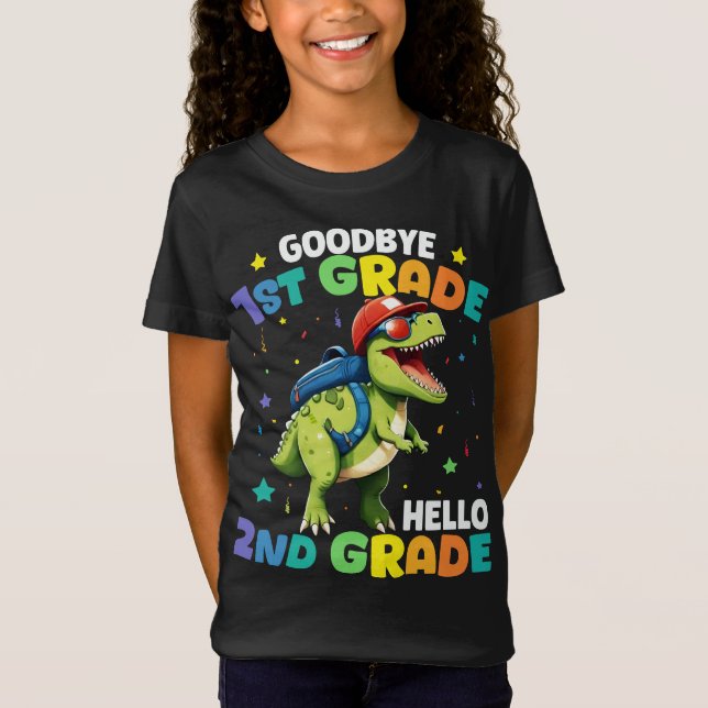 Camiseta Adeus, Graduação da rua T Rex Dinossaur (Frente)