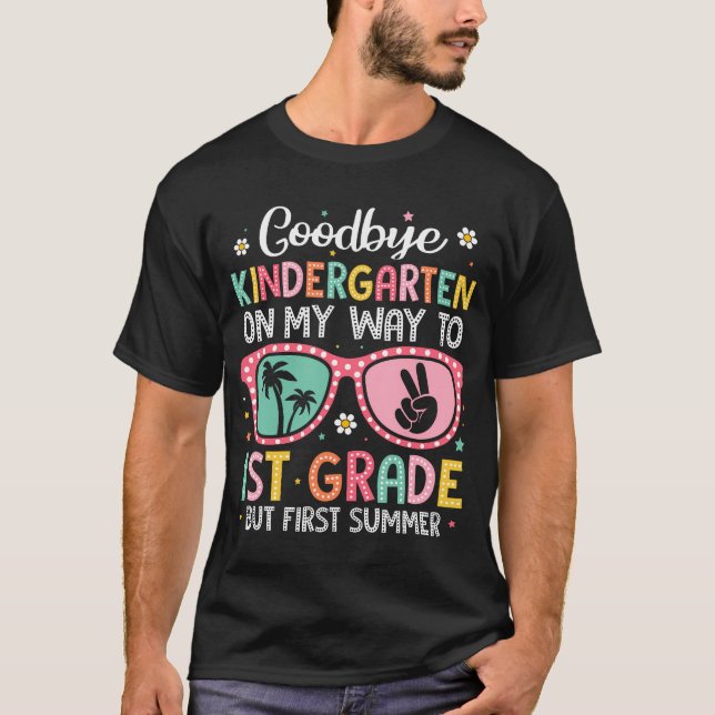 Camiseta Adeus Jardim de Infância Alô, Graduação Da Série 1 (Frente)