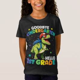 Camiseta Adeus Jardim de Infância Dinossaur Trex