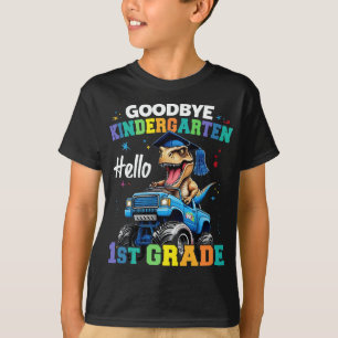 Camiseta Adeus Jardim de Infância Dinossaur Trex