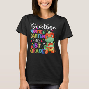 Camiseta Adeus Jardim de Infância Olá Grau 1 rua Feliz Últi