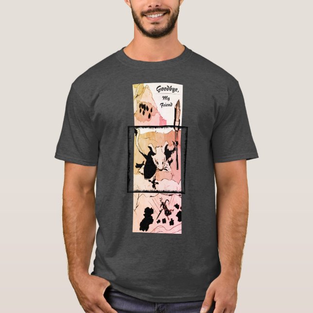 Camiseta Adeus, meu amigo (Frente)