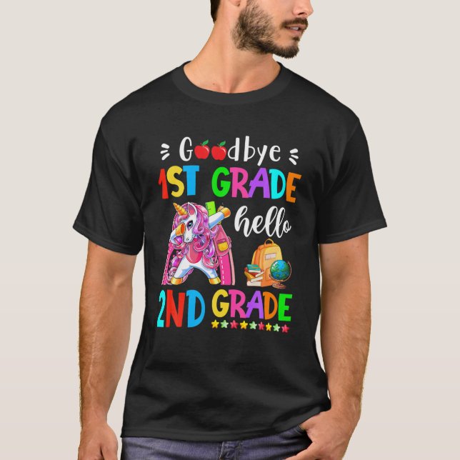 Camiseta Adeus, Professora Do Segundo De Alô, Grau De Alô,  (Frente)