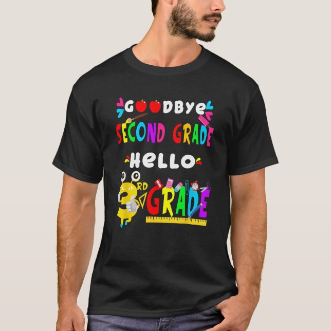 Camiseta Adeus Segundo Grau Alô 3º Grau De Volta A Scho (Frente)
