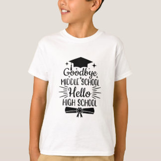 Camiseta Adeus Segundo grau de Alô da Escola Média