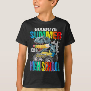 Camiseta Adeus Summer Hello Segundo grau Monster Truck