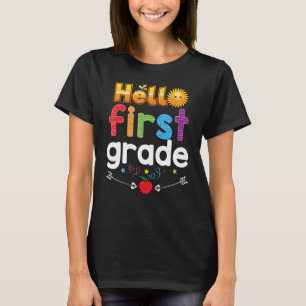 Camiseta Adeus Verão Alô 1rua Grau Primeira Professora B