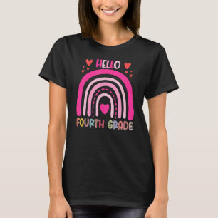 Camiseta Adeus Verão Alô 4º ano de volta à escola Rai