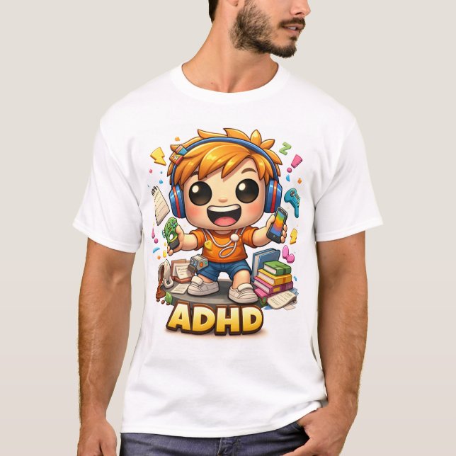 CAMISETA ADHD (Frente)