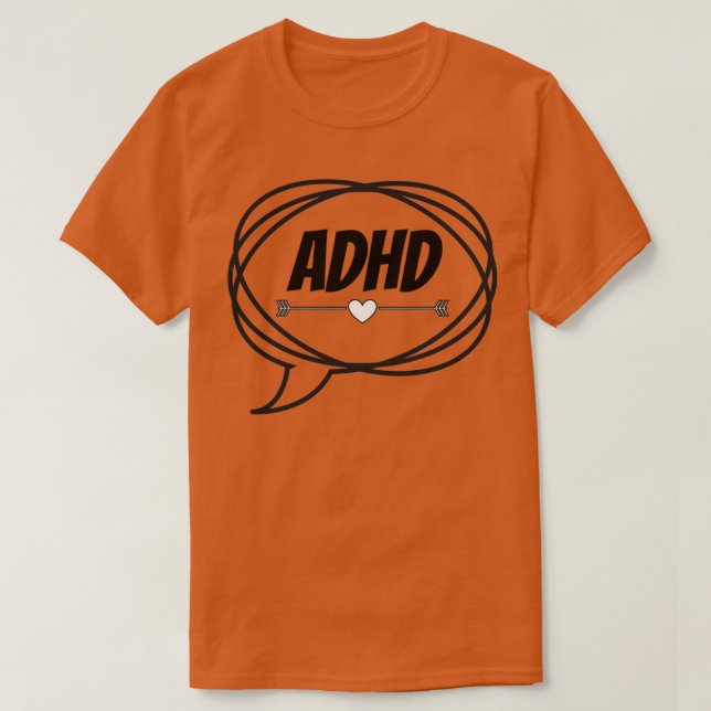 Camiseta adhd 3 (Frente do Design)