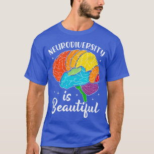 Camiseta ADHD Autismo Sensibilização A Neurodiversidade é B