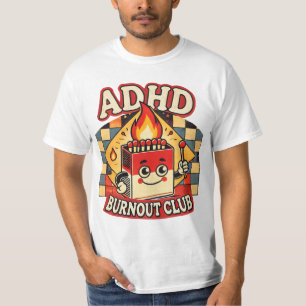 Camiseta adhd burnout clube