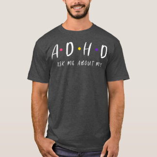 Camiseta Adhd: Conscientização Mês Adhd É Incrível