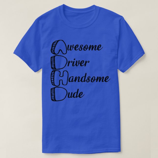 Camiseta AdHD Driver Fantástico Dud 3 (Frente do Design)